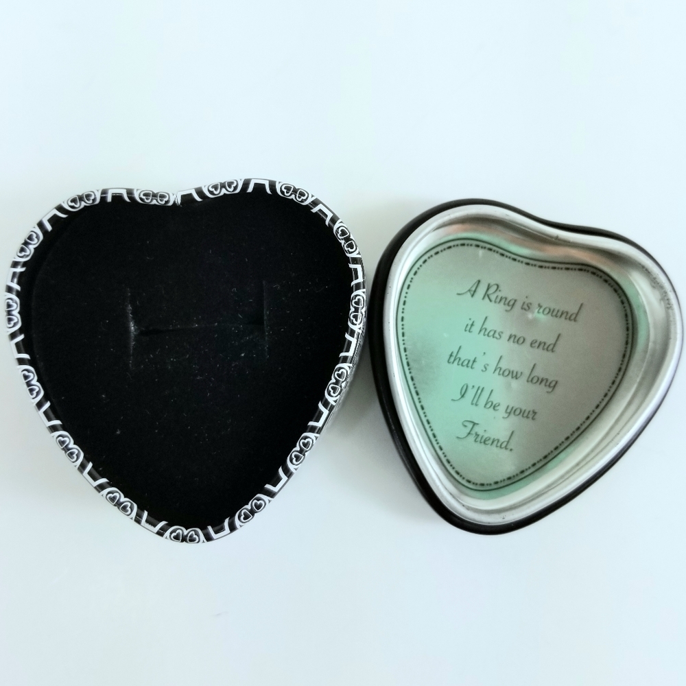 Sz 6 Brighton Sterling Silver Cable Long Cabochon Ring Retired - Picture 9 of 12